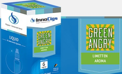 InnoCigs E-Liquids - 10ml - green angry - Limette