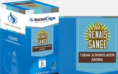 InnoCigs E-Liquids - 10ml - Tabak Schokolade - la renaissance