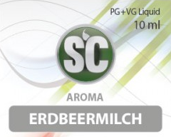 SC E-Liquids - 10ml - Erdbeermilch