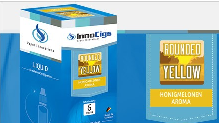 InnoCigs E-Liquids - 10ml - rounded yellow - Honigmelone