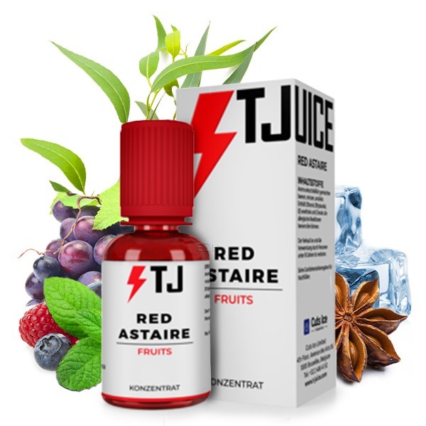 T-JUICE - 30ml -Red Astaire Aroma, Steuerware
