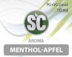 SC E-Liquids - 10ml - Menthol Apfel