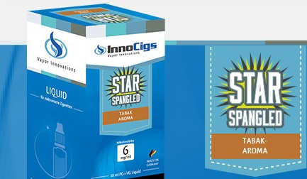 InnoCigs E-Liquids - 10ml - Star Spangled Tabak