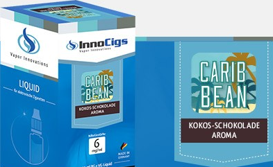 InnoCigs E-Liquids - 10ml - carib bean - Kokos Schokolade